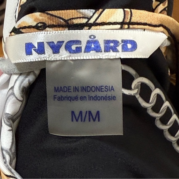 Nygard chain equestrian horse bit cowboy cowgirl chic  tunic short sleeve top - Picture 4 of 6